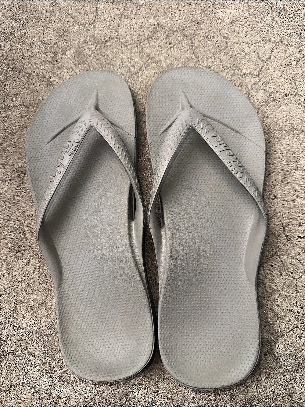 Archies Taupe Flip Flops